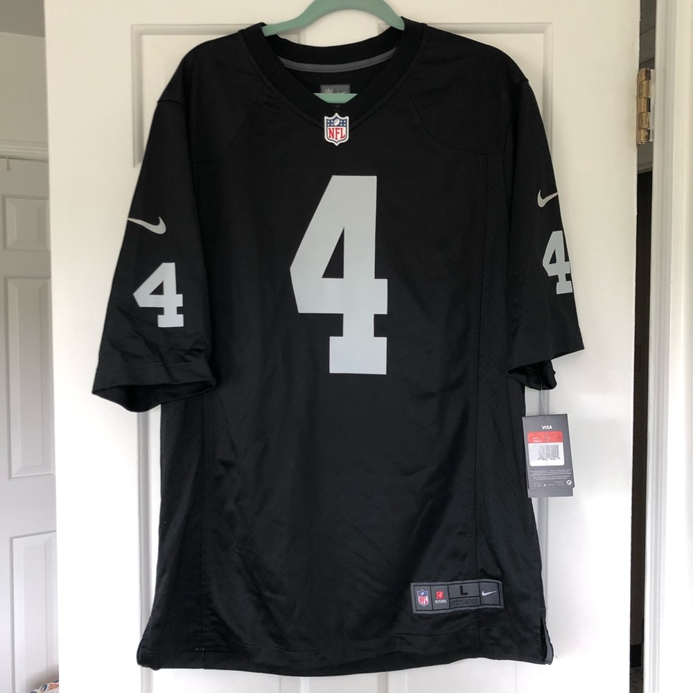 2015 Men’s NFL On Field Oakland Raider’s Derek Carr Jersey Large